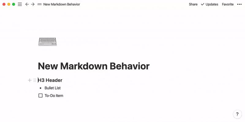 Convert Notion Blocks with Markdown