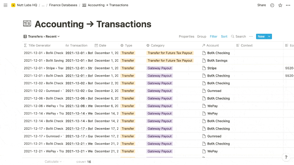 Notion Search Views